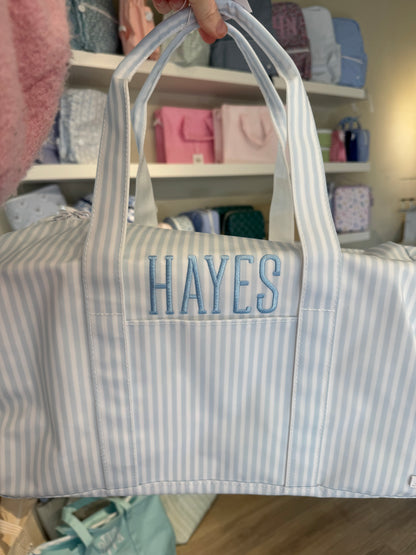 WEEKENDER Duffel Bag - Pimlico Blue Stripe by TRVL Design