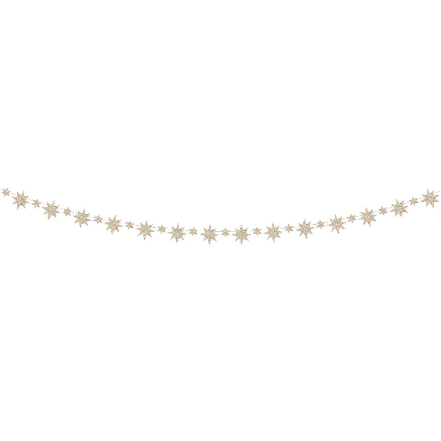 Gold Star Mini Garland