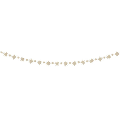 Gold Star Mini Garland