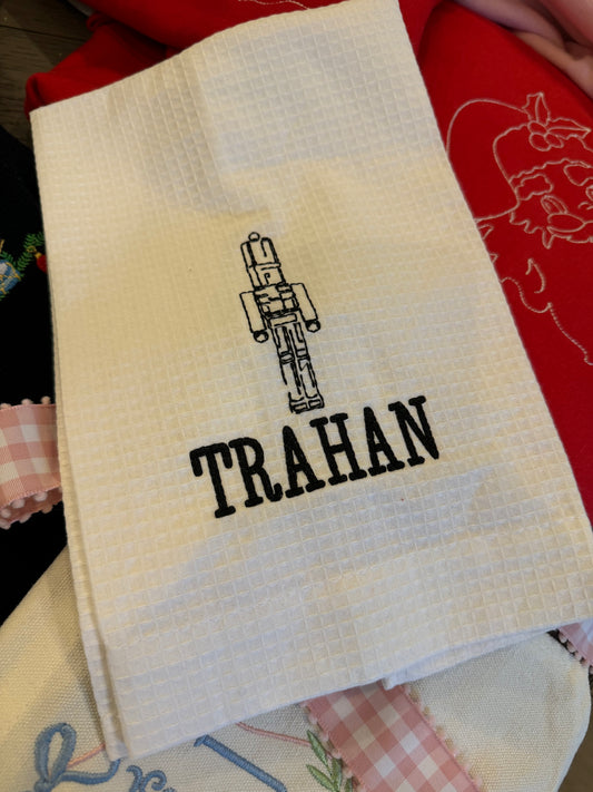 Nutcracker Name Towel