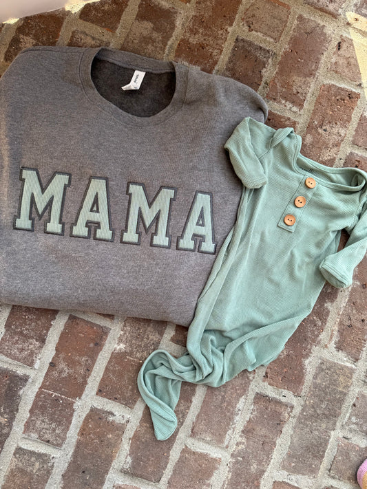Custom Onesie/Swaddle Crewneck - Bella+Canvas