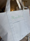 JUMBO TOTE - X-Large Tote PIMLICO STRIPE BLUE (backorder 8/1)