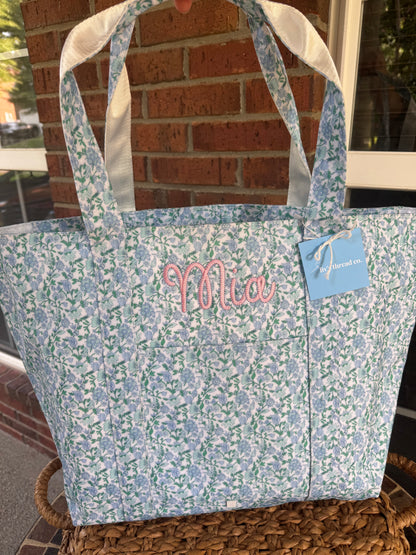 JUMBO TOTE - X-Large Tote HAMPTON FLORAL