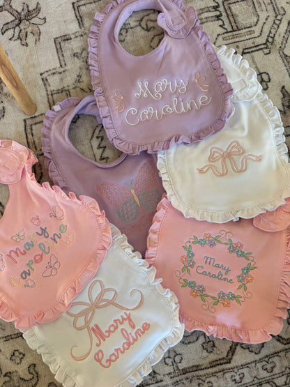 Embroidered Bib