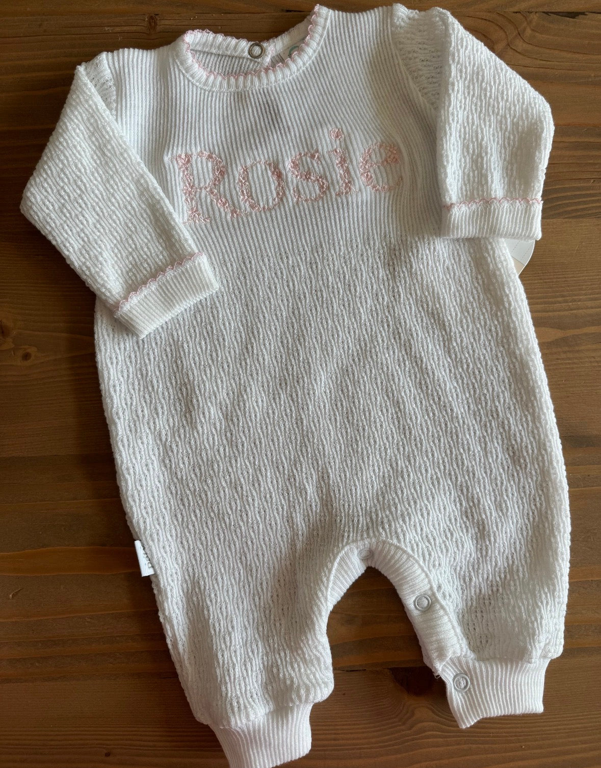 Paty Knit Long Sleeve Romper (PREORDER ETA April)