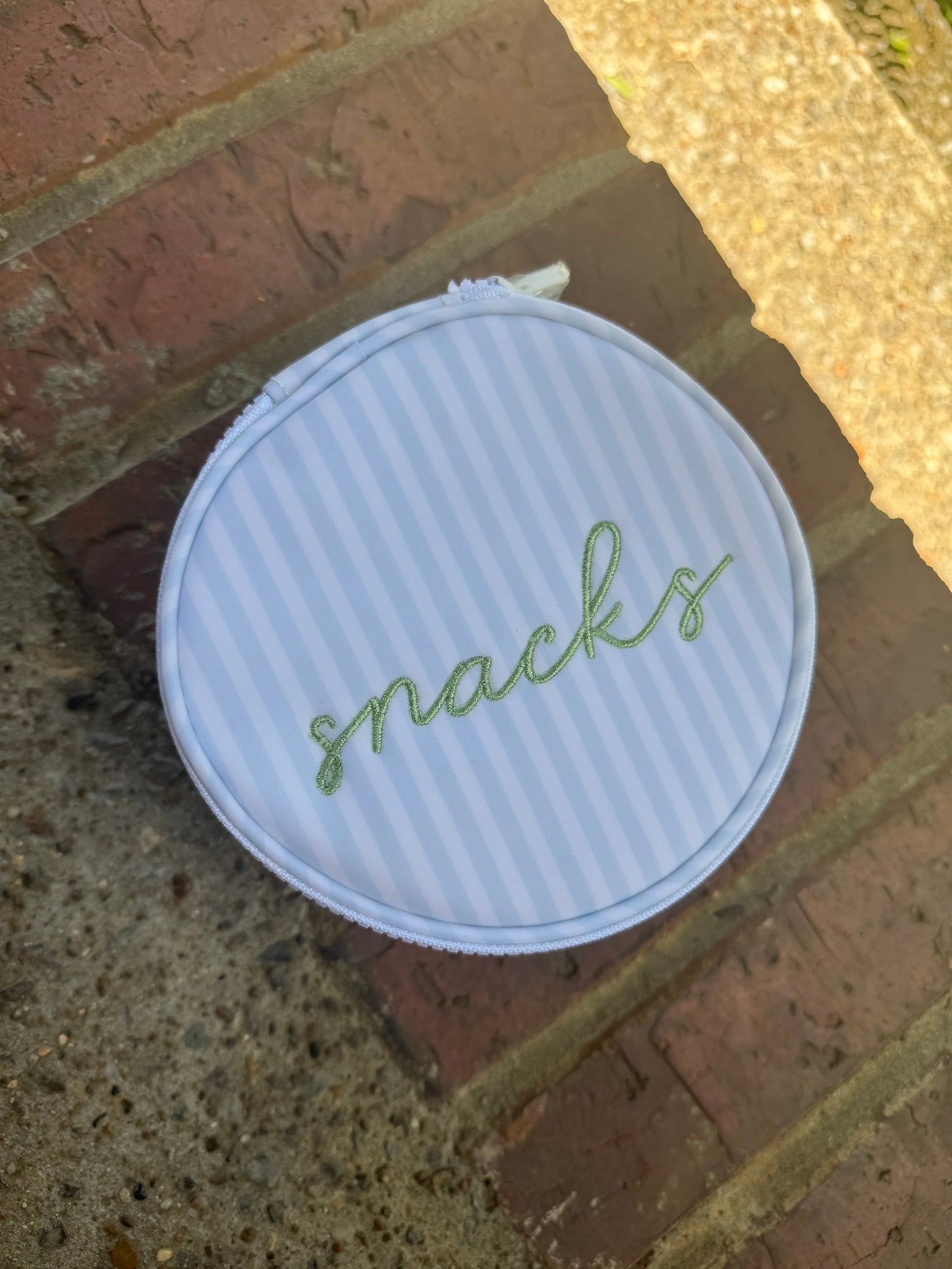 ROUNDUP JEWEL CASE - PIMLICO STRIPE BLUE by TRVL Designs