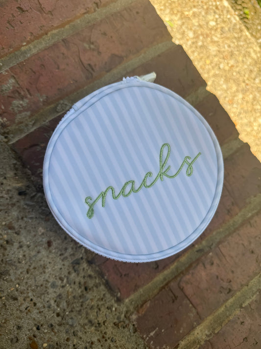 ROUNDUP JEWEL CASE - PIMLICO STRIPE BLUE by TRVL Designs