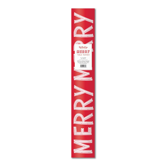 MER1020 - Merry Holiday Paper Table Runner