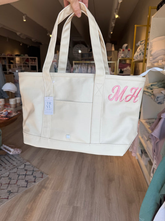 Medium Tote - Midi Coated Natural