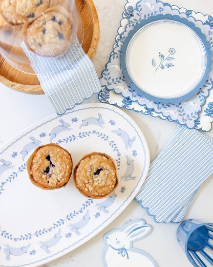 Bluehill Striped Dinner Napkin