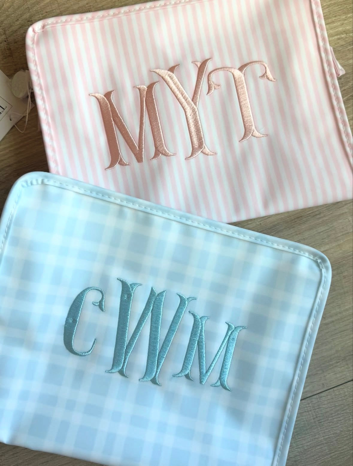 Large Roadie - Pimlico Pink Stripe