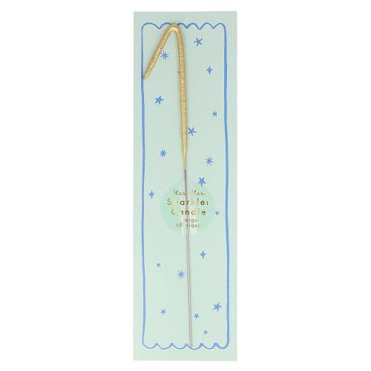 Meri Meri Gold Sparkler 1 Candle