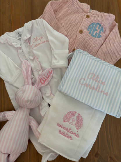 Personalized Pet Burp Cloth