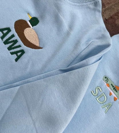 Left Chest Embroidered Tee