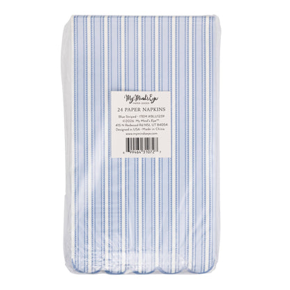 Bluehill Striped Dinner Napkin