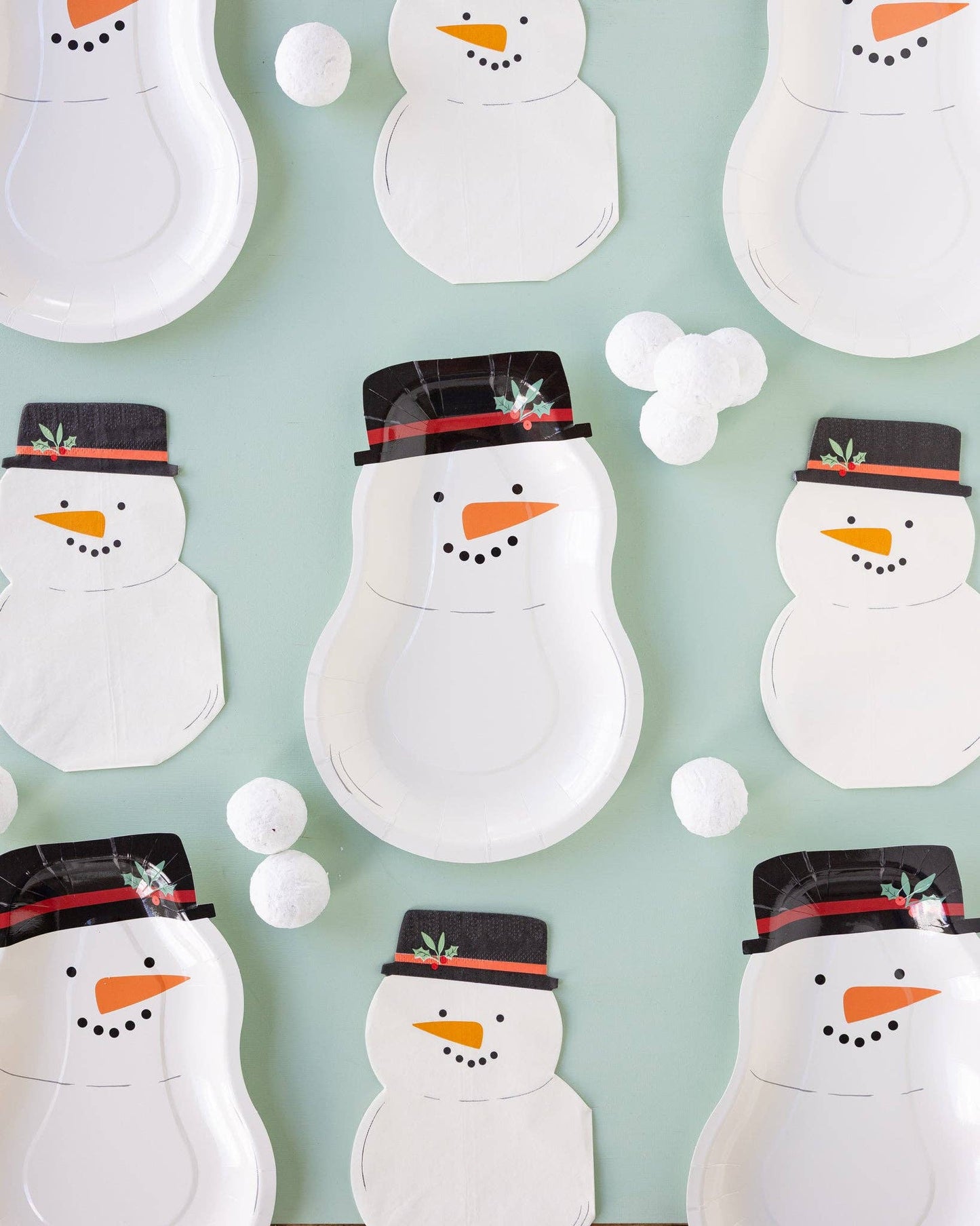 Snowman Shaped Guest Napkin