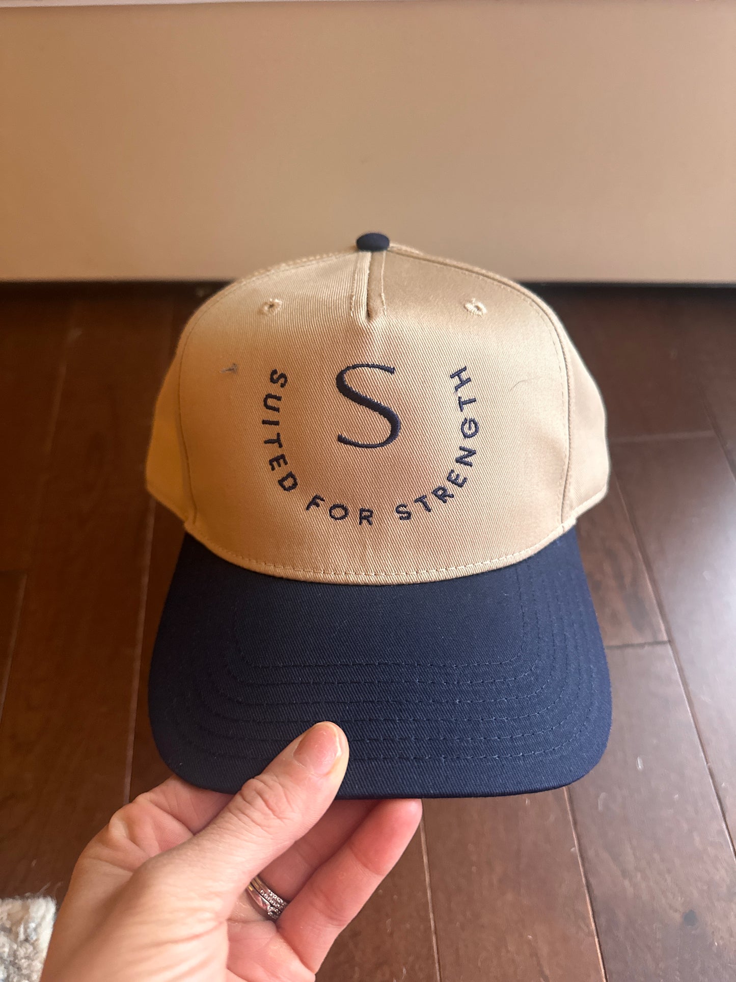 Suited for Strength Two Tone Canvas Hat