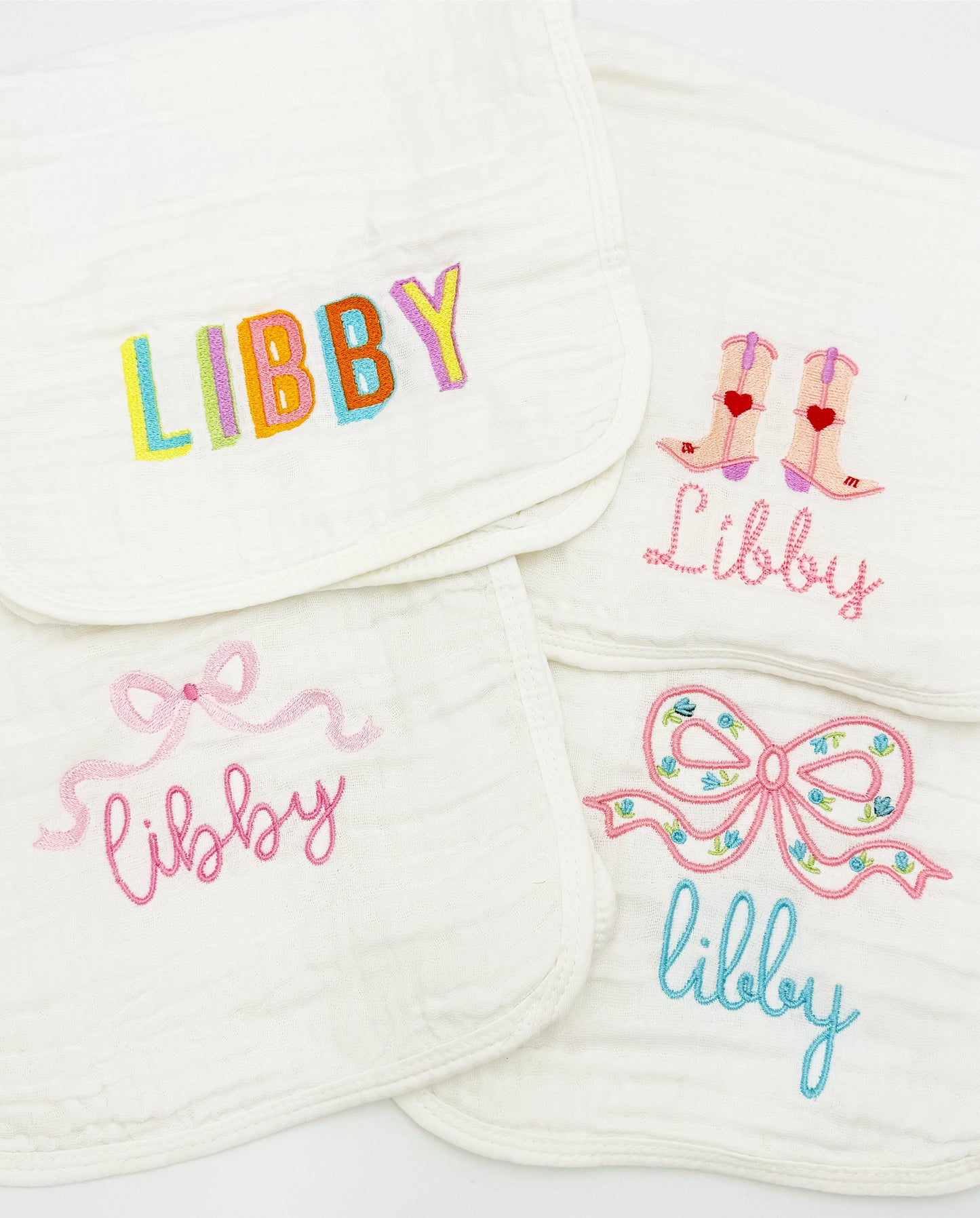 Embroidered Bib