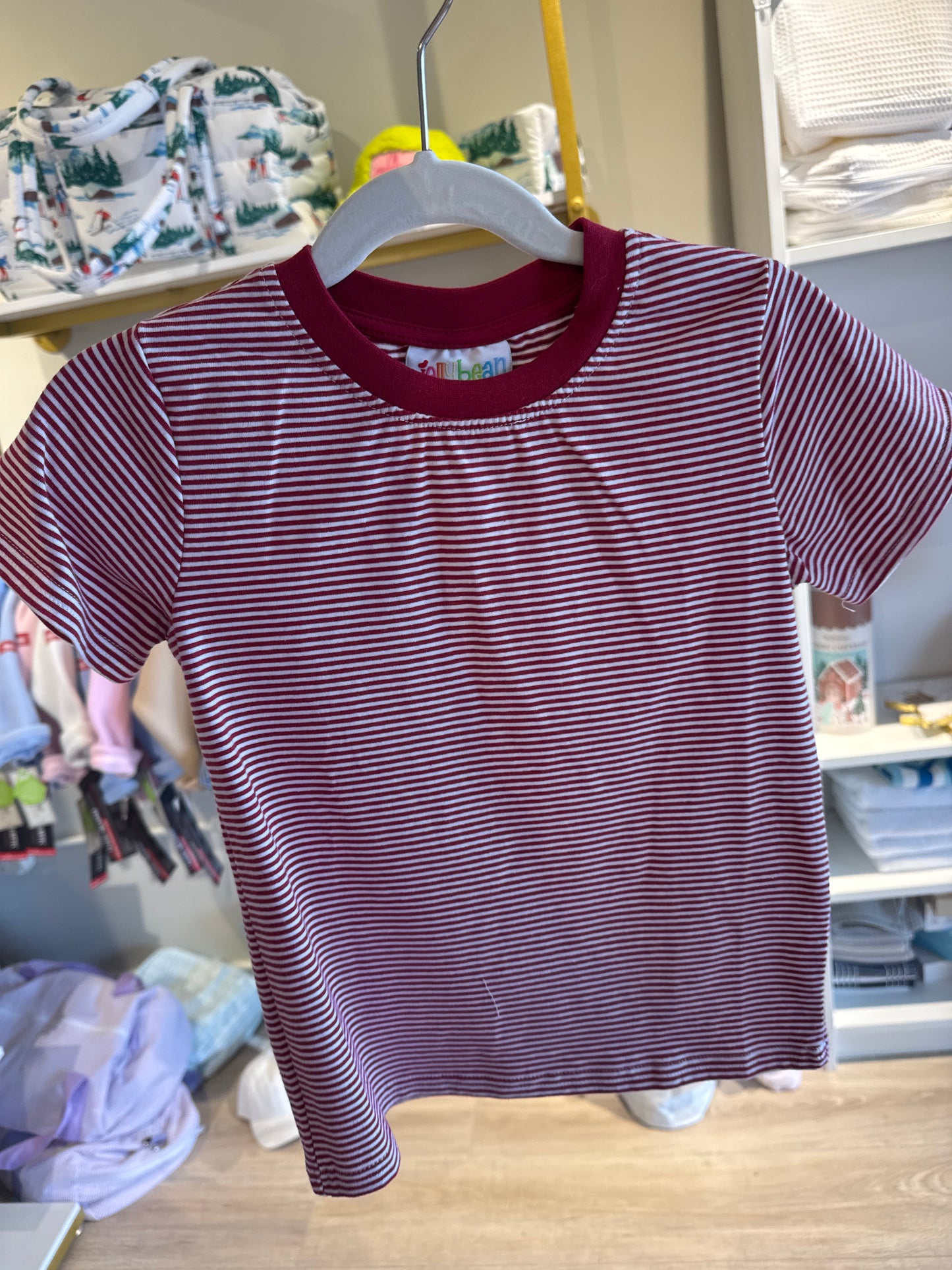 Size 4 Jellybean Crimson tee