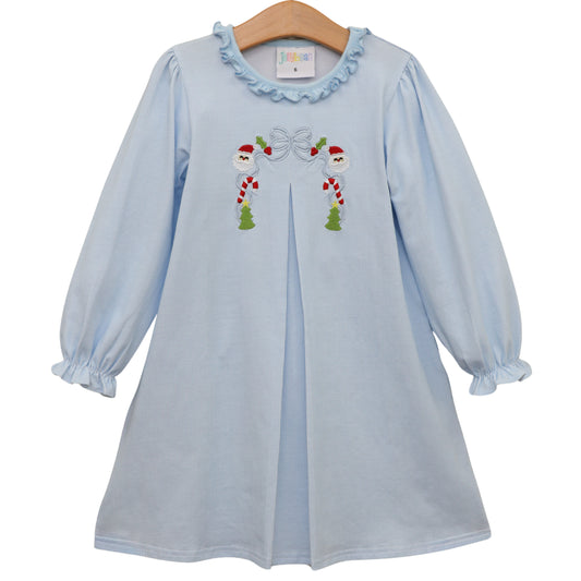 A Classic Christmas Pleat Dress