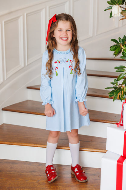 A Classic Christmas Pleat Dress