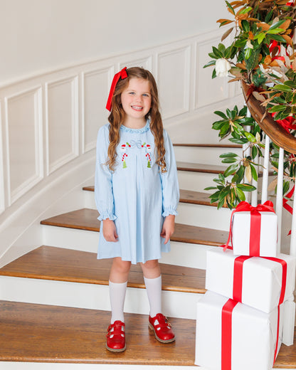 A Classic Christmas Pleat Dress