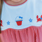 All American Summer Scallop Dress (Jellybean Summer Preorder)