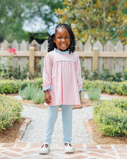 Annie Pants Set- Light Pink/Light Blue (Fall Preorder ETA September)