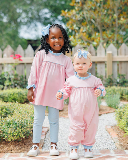 Annie Pants Set- Light Pink/Light Blue (Fall Preorder ETA September)