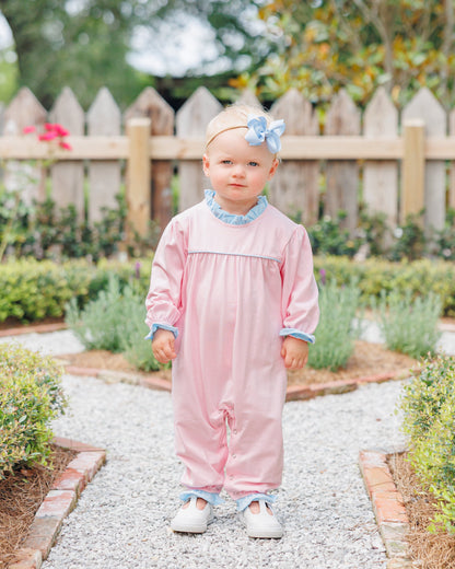 Annie Romper- Light Pink/Light Blue (Fall Preorder ETA September)