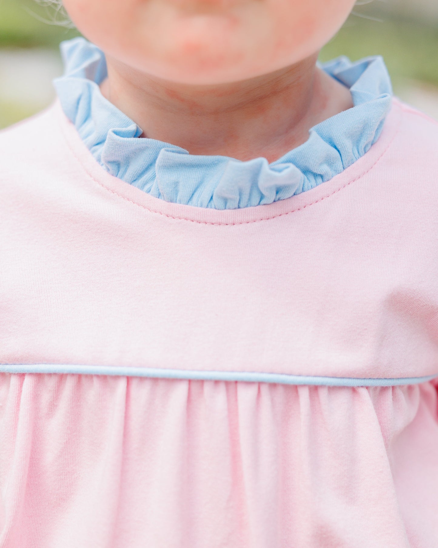 Annie Romper- Light Pink/Light Blue (Fall Preorder ETA September)