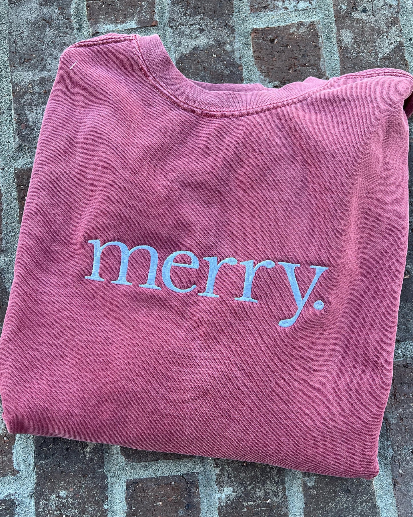 merry. Comfort Colors Crewneck