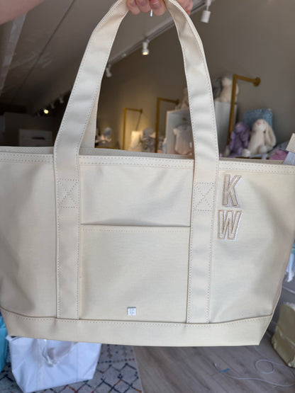 Medium Tote - Midi Coated Natural (backorder 8/15)