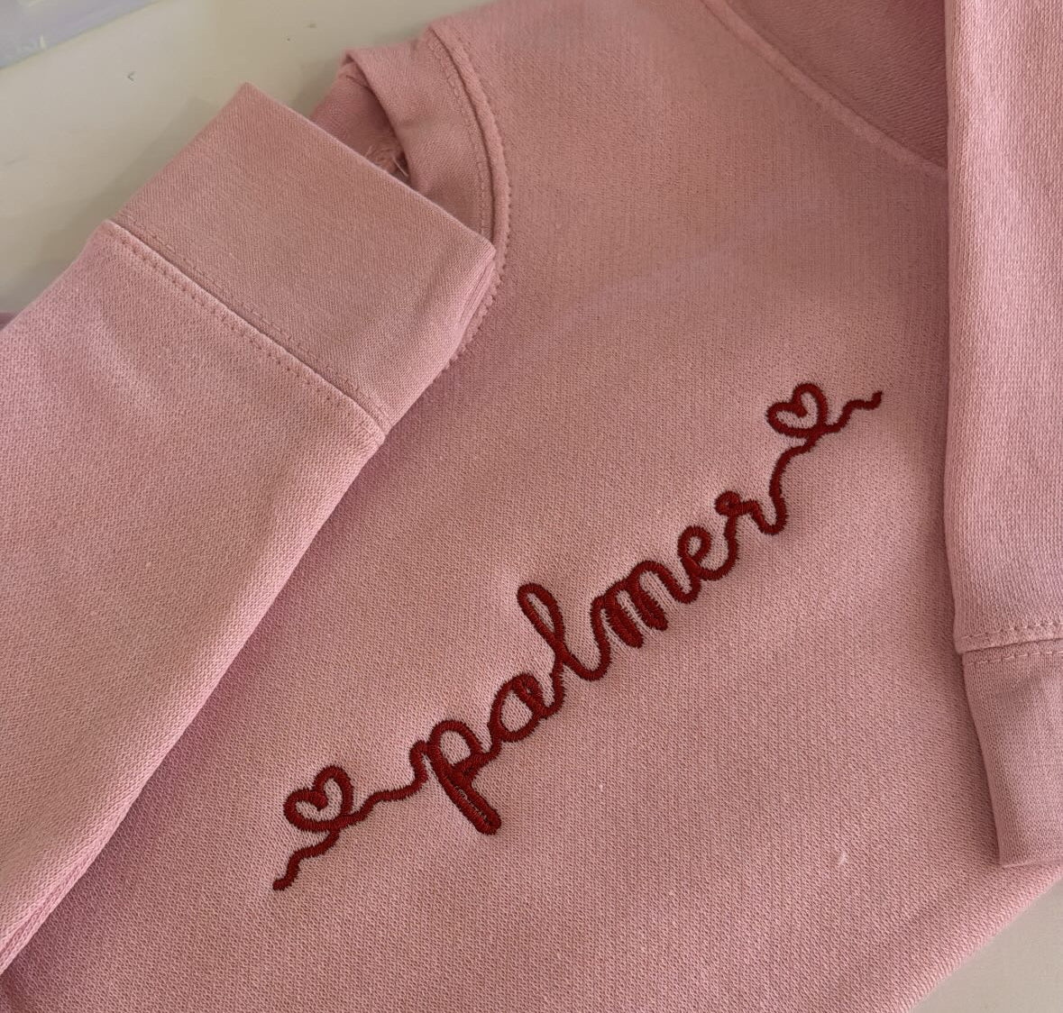 Sweetheart Script Crewneck