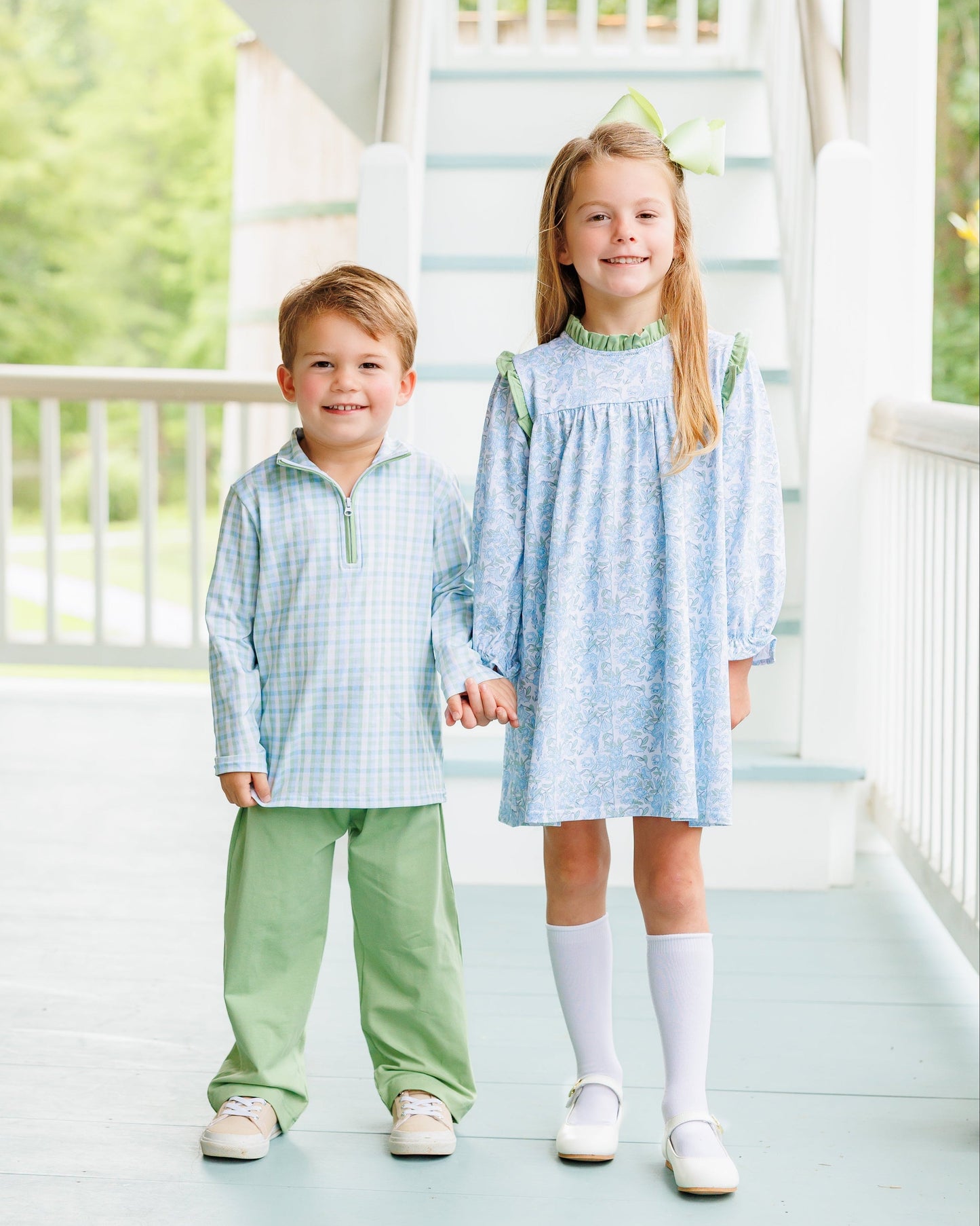 Basin Plaid Evan Pullover Pants Set (Fall Preorder ETA September)