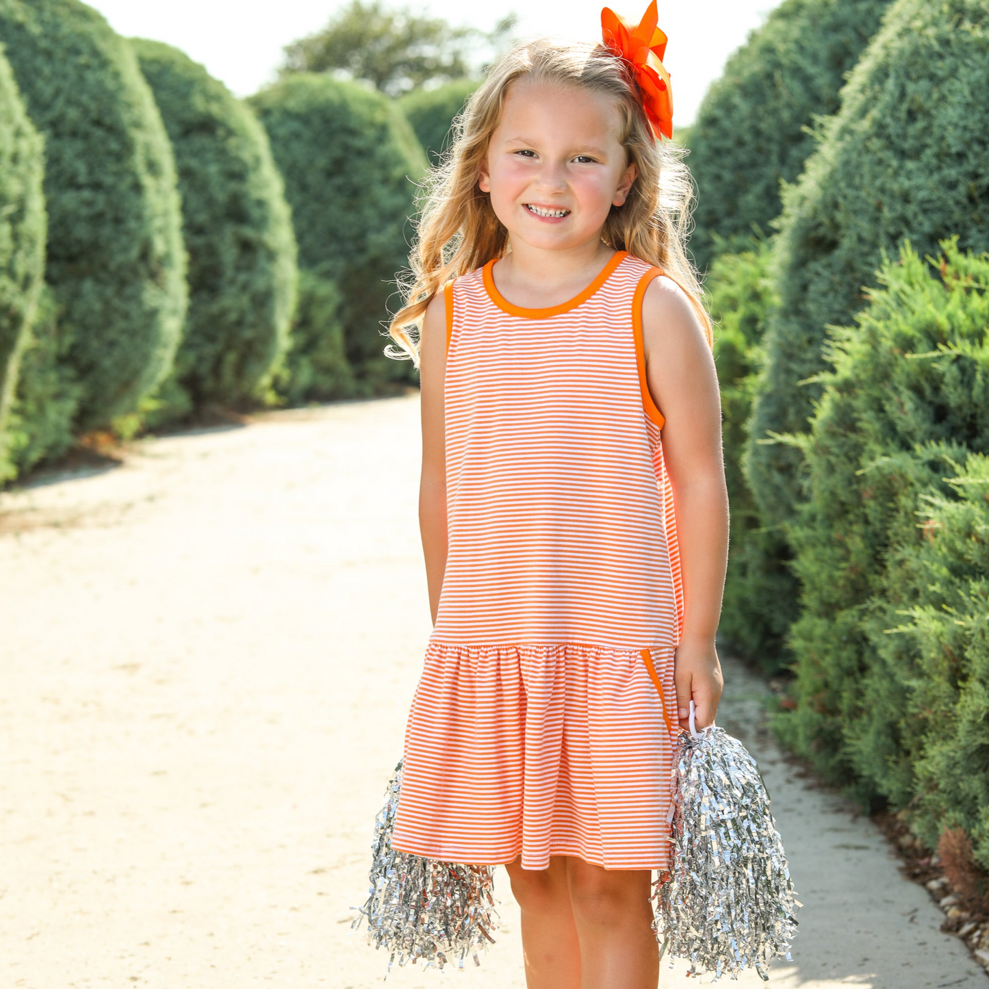 Bow Back Cheer Dress