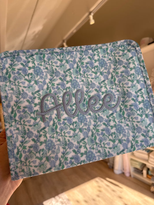 Large Roadie Zip Pouch - Hamptons Floral by TRVL Designs