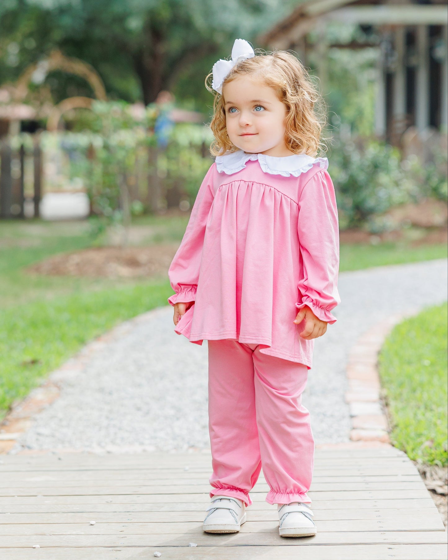 Catherine Bloomer Pants Set - Pink (Fall Preorder ETA September)