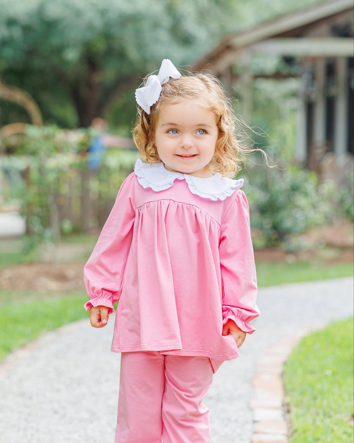 Catherine Bloomer Pants Set - Pink (Fall Preorder ETA September)