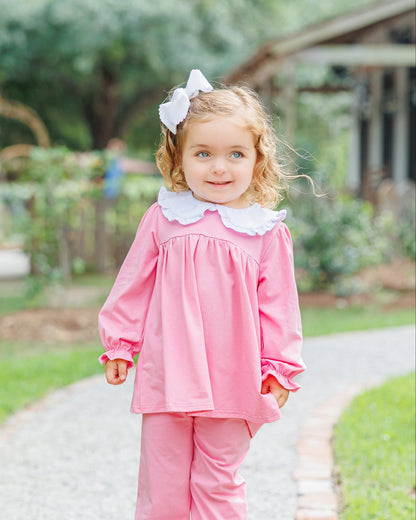 Catherine Bloomer Pants Set - Pink (Fall Preorder ETA September)