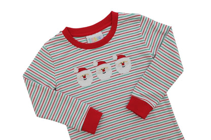 Christmas Candy Stripe Santa Set