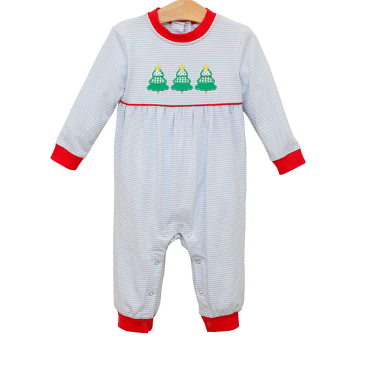 Christmas Tree Trio Romper