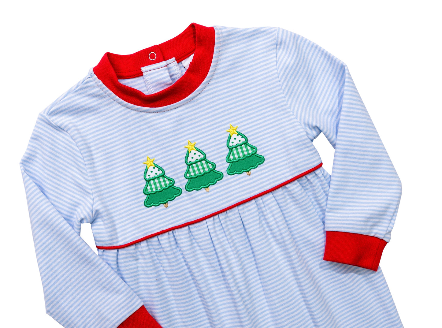 Christmas Tree Trio Romper