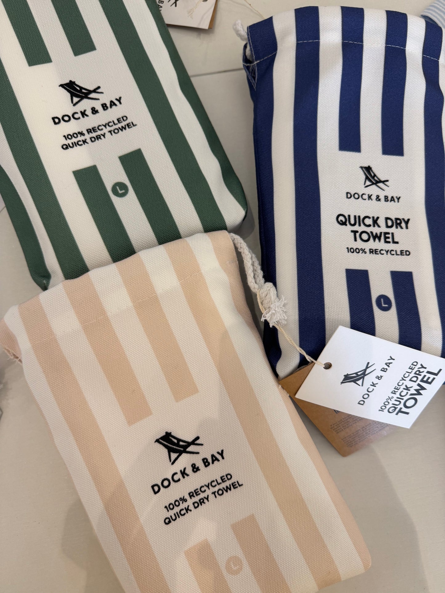 Dock and Bay Towel Large