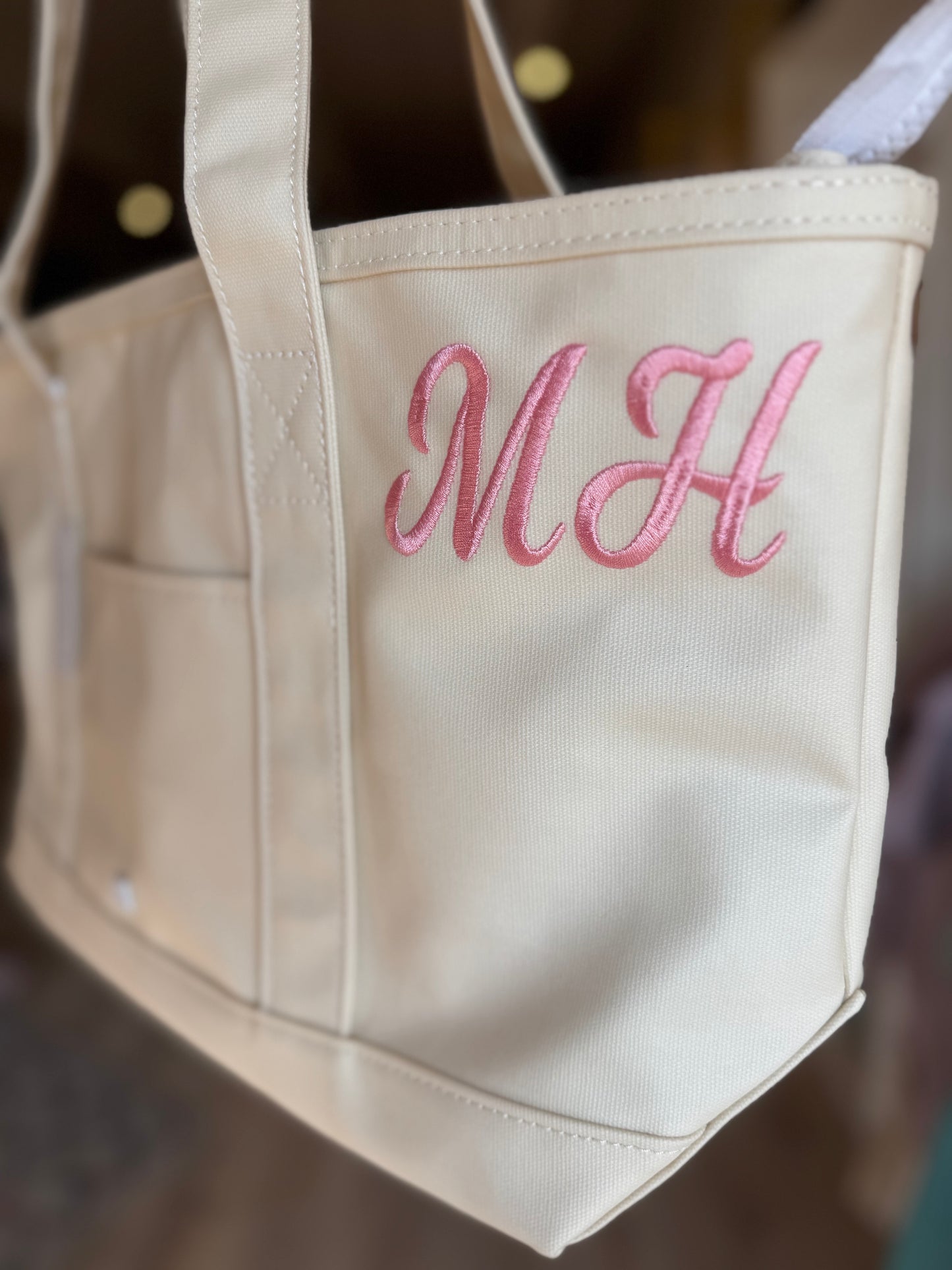Medium Tote - Midi Coated Natural