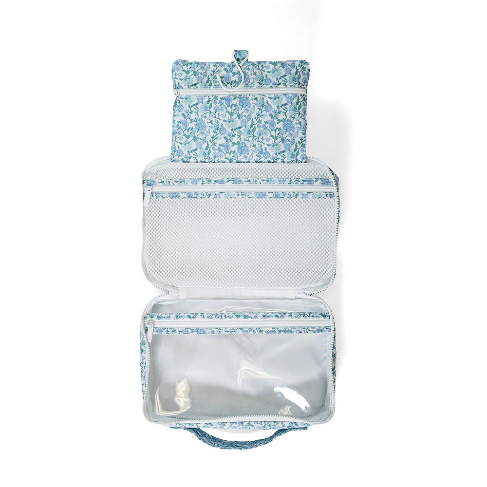 BUNDLE UP 2 Hanging Toiletry Bag - HAMPTONS FLORAL