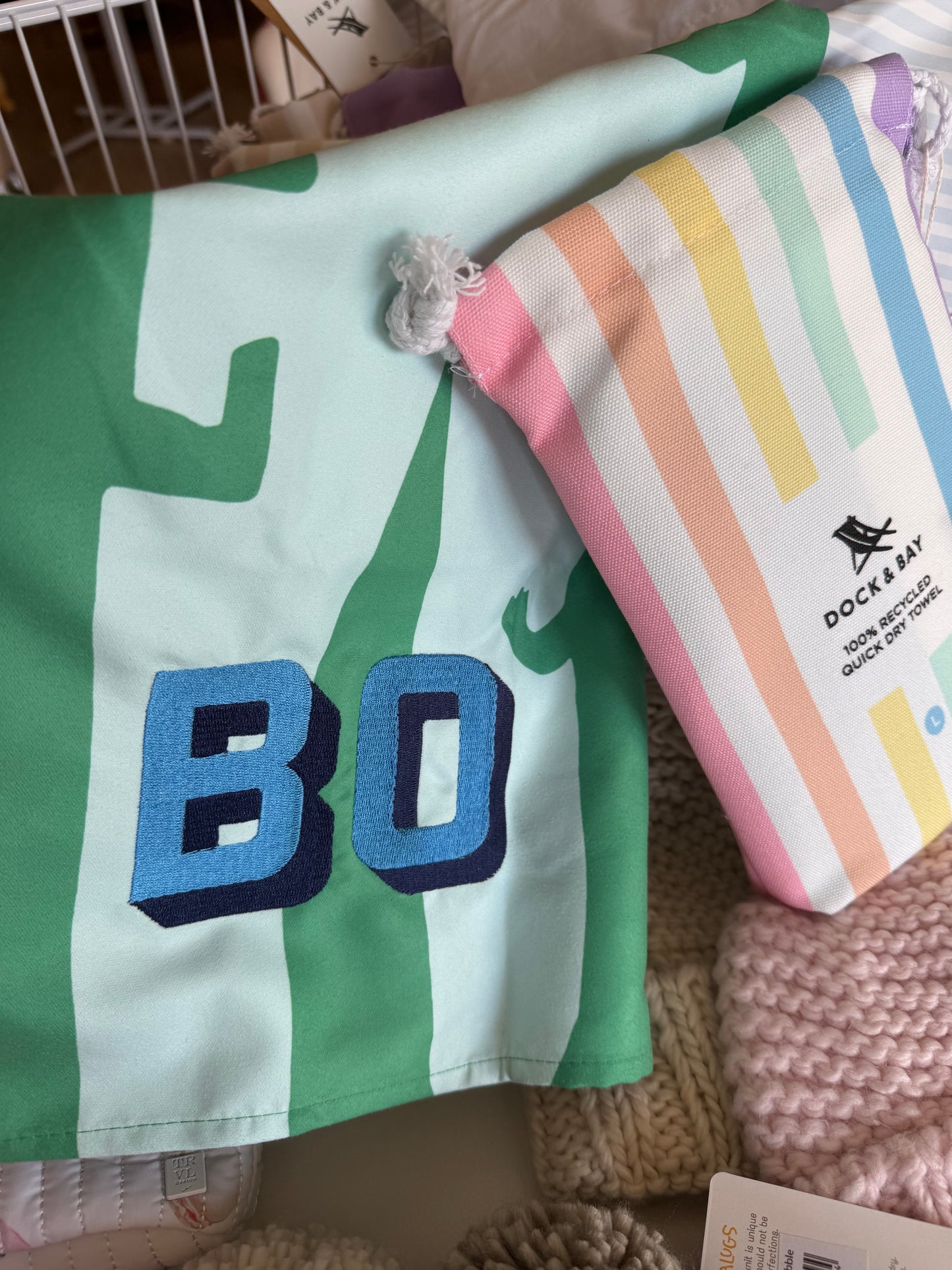 Dock and Bay Towel Large