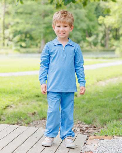 Evan Pullover Set- Cornflower Blue (Fall Preorder ETA September)