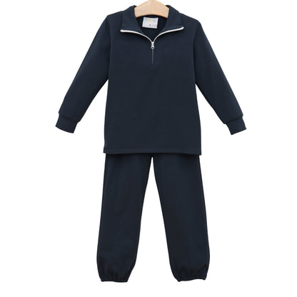 Evan Pullover Set- Navy (Fall Preorder ETA September)