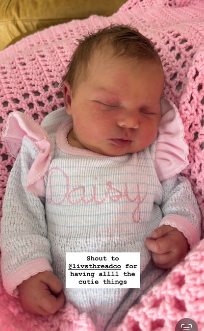 Paty Pinstripe Angel Sleeve Bubble (PREORDER ETA April)